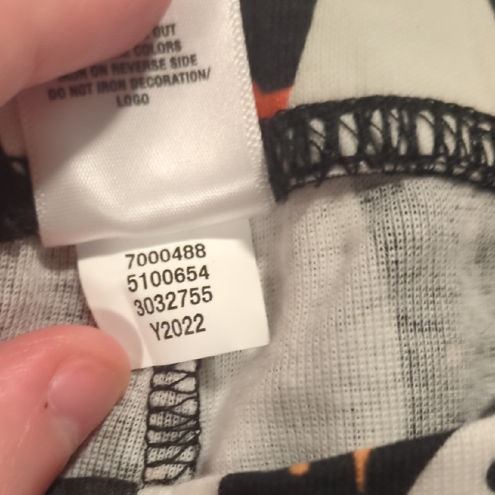 PJ Place NWT Kids Glow In The Dark Halloween Ghost Pants Shirt Matching Set - Picture 12 of 12
